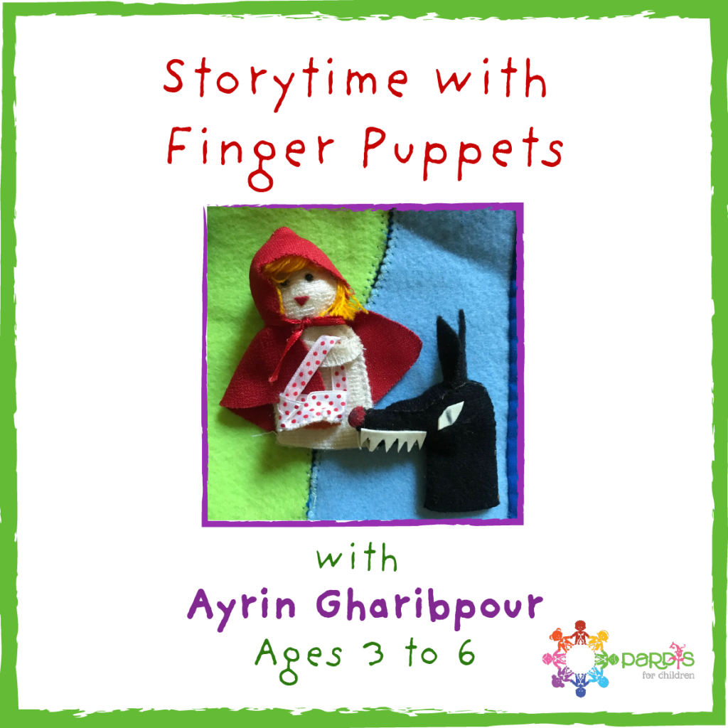 Storytime with Finger Puppets Pardis For Children